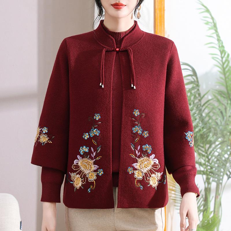 Элегантный осенний вязаный костюм-двойка 2024 для женщин среднего возраста, 40-50 лет, свитер, кардиган и пальто 2XL (recommended 120-130 jin) кофейный/красный
Элегантный осенний вязаный костюм-двойка 2024 для женщин среднего возраста, 40-50 лет, свитер, кардиган и пальто 2XL (recommended 120-130 jin) кофейный/красный