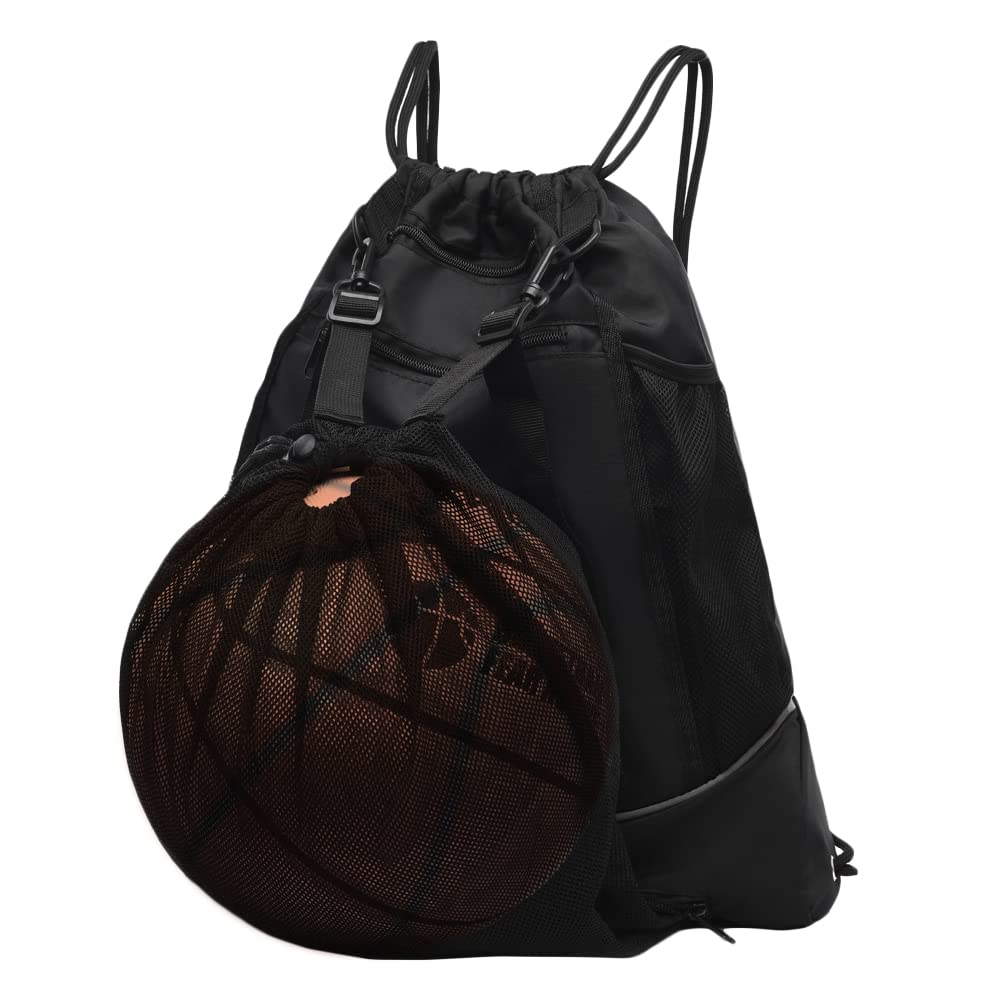 Ball Ball Mesh Large Capacity Lightweight Bag, Backpack, Bag, Storage, Pockets, Water-Repellent, Design, Basketball/Soccer чорний
Ball Ball Mesh Large Capacity Lightweight Bag, Backpack, Bag, Storage, Pockets, Water-Repellent, Design, Basketball/Soccer чорний