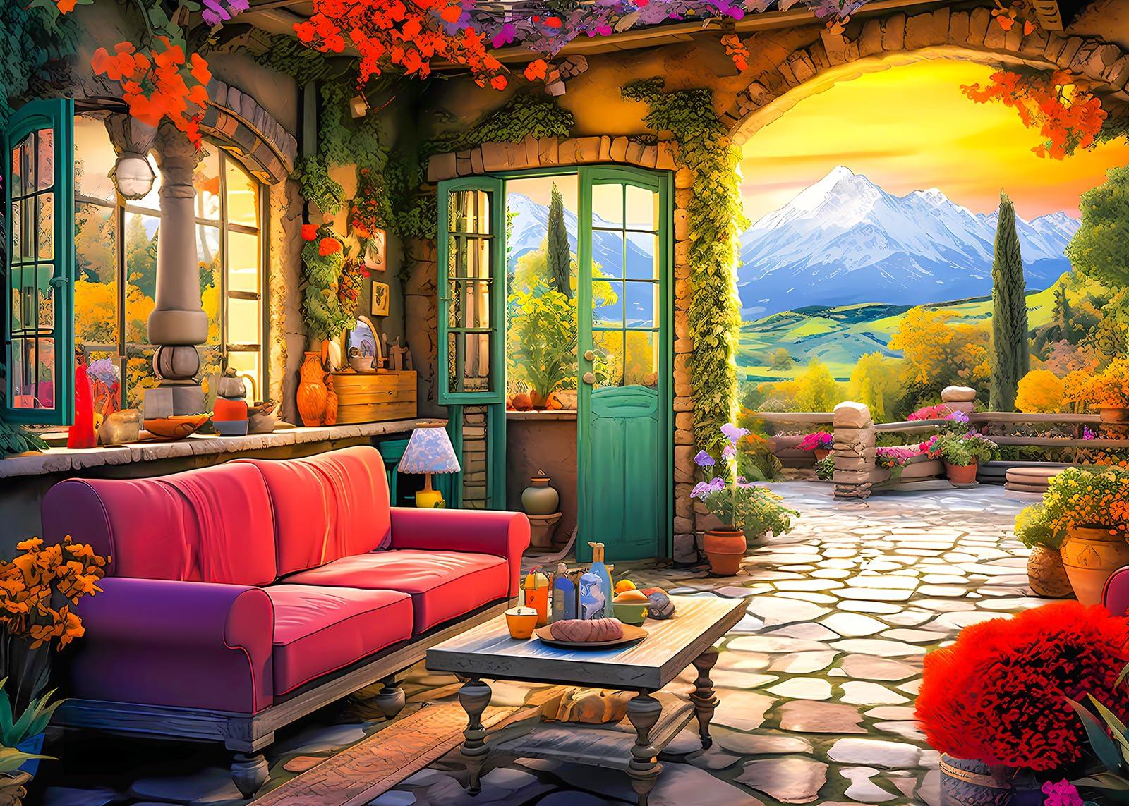 CHengQiSM 1000 деталей пазл Цветочная комната пазл 1000 деталей Пейзаж Картина Цветок Природа Пейзаж Зима Стильный интерьер Подарок (70x50cm)
CHengQiSM 1000 деталей пазл Цветочная комната пазл 1000 деталей Пейзаж Картина Цветок Природа Пейзаж Зима Стильный интерьер Подарок (70x50cm)