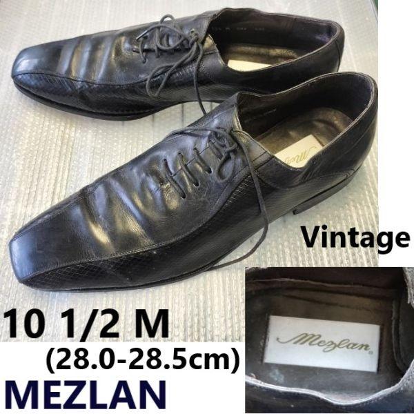 MEZLAN Spain vintage partial embossed leather swirl moc dress shoes 28-28.5 black McKay
MEZLAN Spain vintage partial embossed leather swirl moc dress shoes 28-28.5 black McKay