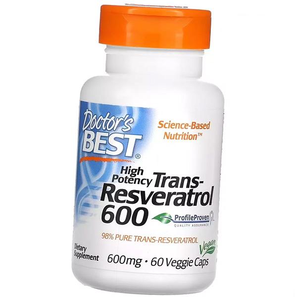 Trans Resveratrol, Trans-Resveratrol 600, Doctor s Best 60vegcaps (70327025) 60vcaps
Trans Resveratrol, Trans-Resveratrol 600, Doctor s Best 60vegcaps (70327025) 60vcaps