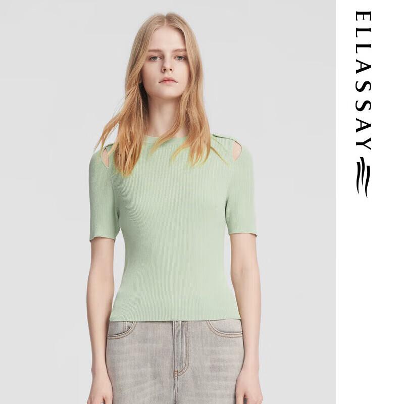 ELLASSAY Women s Buttoned Off-Shoulder Short Sleeve Knit Top XS
ELLASSAY Women s Buttoned Off-Shoulder Short Sleeve Knit Top XS