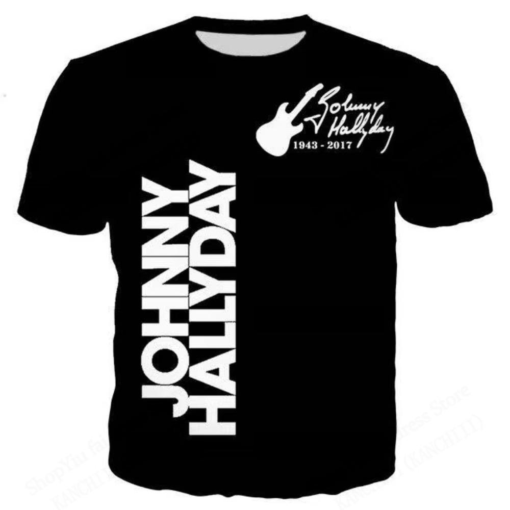 2025 Popular Singer Johnny Hallyday 3d Printed T-shirt Men Women Fashion Casual Short Sleeve T shirt Rock Hip Hop Tops Tees New 5XL
2025 Popular Singer Johnny Hallyday 3d Printed T-shirt Men Women Fashion Casual Short Sleeve T shirt Rock Hip Hop Tops Tees New 5XL