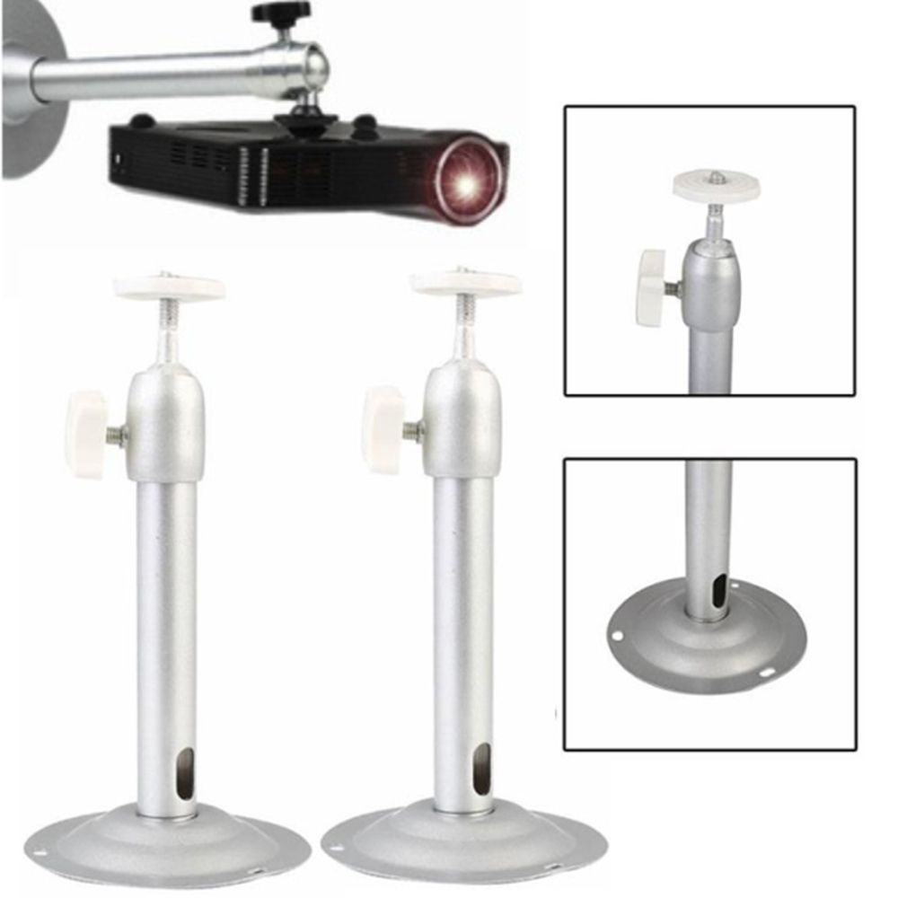 Projection Accessories Stand Mini Aluminum Zinc Zinc Alloy Ceiling Wall Mount Holder LCD Projector Bracket срібний
Projection Accessories Stand Mini Aluminum Zinc Zinc Alloy Ceiling Wall Mount Holder LCD Projector Bracket срібний
