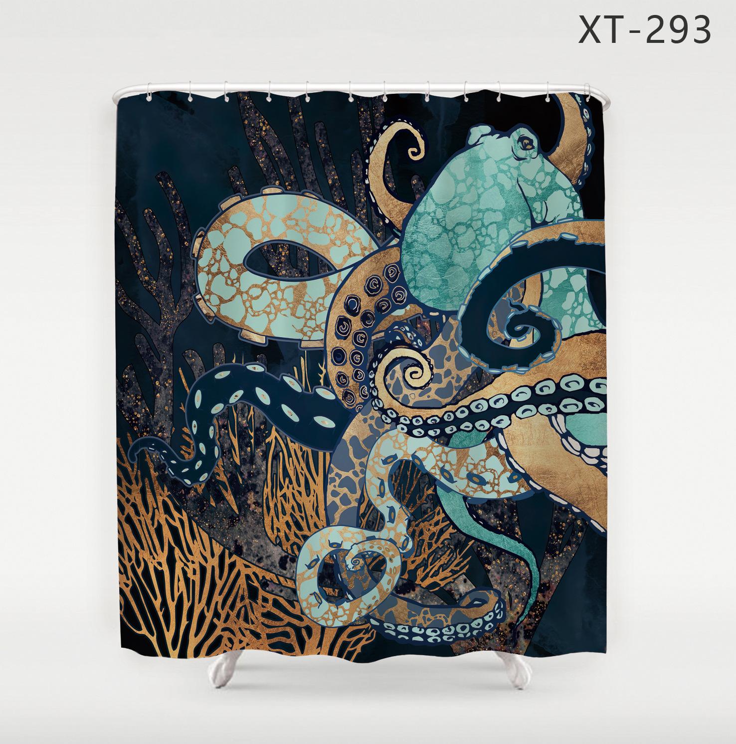 Vikama Scandinavian-Style Waterproof Shower Curtain Ideal For Wet/Dry Separated Bathrooms Fresh Natural And Healing Ambiance W60H190(CM)-1 Pcs
Vikama Scandinavian-Style Waterproof Shower Curtain Ideal For Wet/Dry Separated Bathrooms Fresh Natural And Healing Ambiance W60H190(CM)-1 Pcs