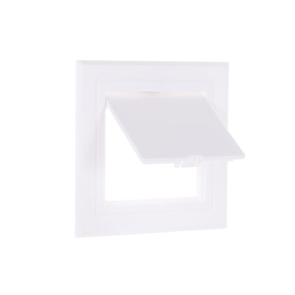 White Access Panel Door Plastic Inspection Hole Door Latch Hinged Access Hatch Doors Wall Ceiling 100x100mm
White Access Panel Door Plastic Inspection Hole Door Latch Hinged Access Hatch Doors Wall Ceiling 100x100mm