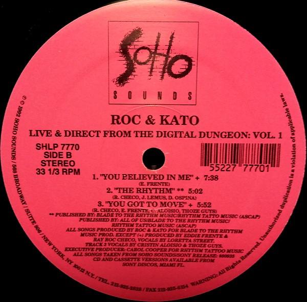 12-дюймовая пластинка ROC & KATO - Live And Direct From The Digital Du SHLP7770 SOHO 1992 США Танцевальная и электронная б/у
12-дюймовая пластинка ROC & KATO - Live And Direct From The Digital Du SHLP7770 SOHO 1992 США Танцевальная и электронная б/у