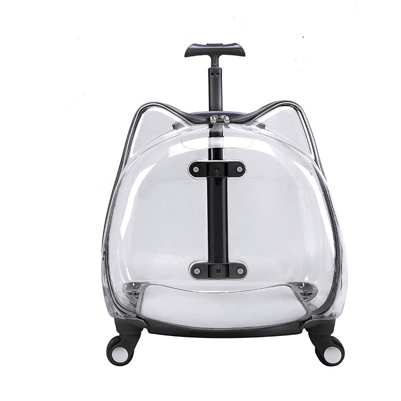 Portable Pet Trolley Outdoor Cat Carriers Large Capacity Ventilation Stroller for Dogs Cat Puppy Carrier Travel Pet Products 44 X 26 X42CM чорний
Portable Pet Trolley Outdoor Cat Carriers Large Capacity Ventilation Stroller for Dogs Cat Puppy Carrier Travel Pet Products 44 X 26 X42CM чорний