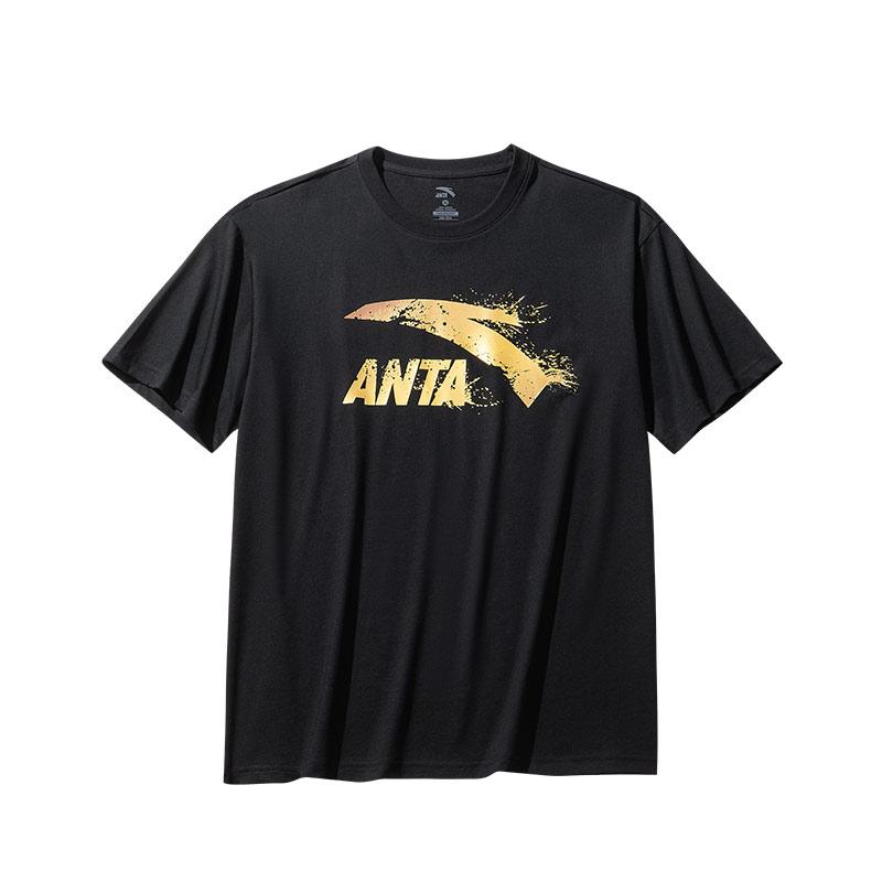 Anta Comfortable Casual Simple Versatile Round Neck Loose Short Sleeve T-Shirt Unisex Tops Basic-Black 952528111-6 S
Anta Comfortable Casual Simple Versatile Round Neck Loose Short Sleeve T-Shirt Unisex Tops Basic-Black 952528111-6 S
