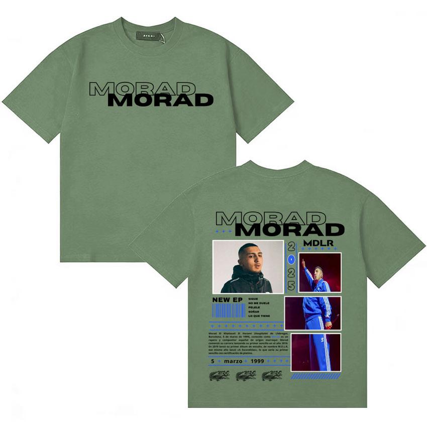 Hip Hop Rapper Morad MDLR Harajuku Double Sided Print Tshirt Unisex Women Summer Tee Shirt Cotton Oversized Short Sleeve Tshirts 4XL
Hip Hop Rapper Morad MDLR Harajuku Double Sided Print Tshirt Unisex Women Summer Tee Shirt Cotton Oversized Short Sleeve Tshirts 4XL