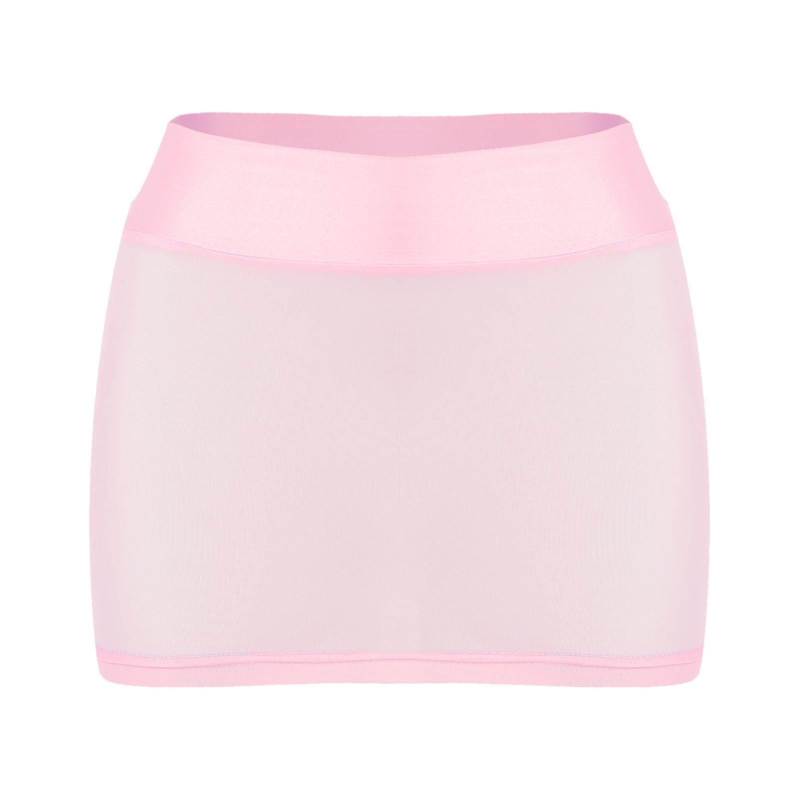 Womens Low Rise Pencil Skirt in Semi Sheer Fabric with Color Block Design for Beach Cover Ups One Size
Womens Low Rise Pencil Skirt in Semi Sheer Fabric with Color Block Design for Beach Cover Ups One Size