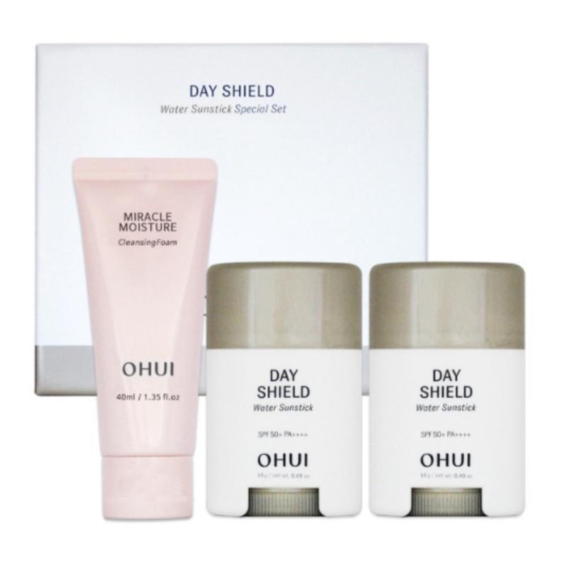 O HUI Day Shield Water Sun Stick Special Set – SPF50+ PA++++ Korean Sun Stick 14g x 2 with Miracle Moisture Cleansing Foam 40ml Sun Stick Special Set
O HUI Day Shield Water Sun Stick Special Set – SPF50+ PA++++ Korean Sun Stick 14g x 2 with Miracle Moisture Cleansing Foam 40ml Sun Stick Special Set