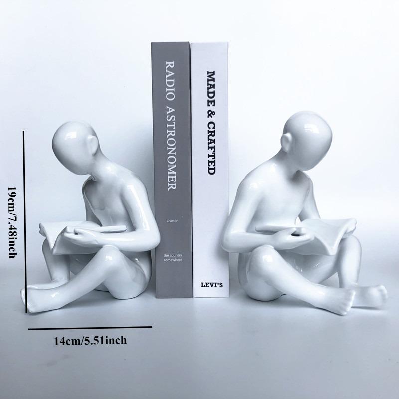 Minimalist Character Sculpture, Reader Style, Handmade Sculpture, Ceramic Bookshelf, Library Bookshelf
Minimalist Character Sculpture, Reader Style, Handmade Sculpture, Ceramic Bookshelf, Library Bookshelf
