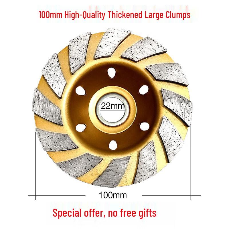 Jundingying 100mm Diamond Angle Grinder Disc for Concrete
Jundingying 100mm Diamond Angle Grinder Disc for Concrete