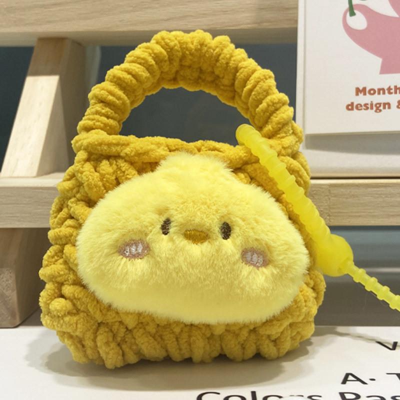 Charming Plush Cute Animal Earphone Carrier And Keychain For Stylish Accessories жовтий
Charming Plush Cute Animal Earphone Carrier And Keychain For Stylish Accessories жовтий