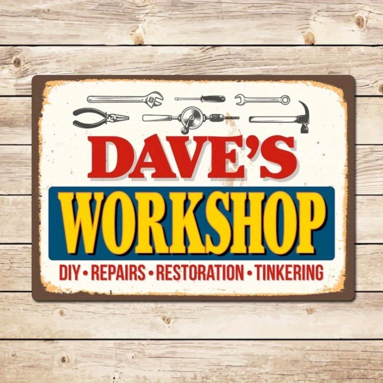 Custom Metal Tin Sign Decor for Garage Man Cave Workshop Man Cave Bar Pub Office Club Wall Art
Custom Metal Tin Sign Decor for Garage Man Cave Workshop Man Cave Bar Pub Office Club Wall Art