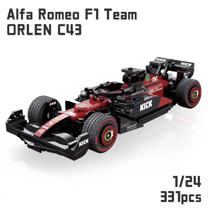 1/24 Alfa Romeo C43 #24 Guanyu C42 #77 Bottas Formula Racing Car Строительные блоки Модель игрушки Кирпичи для детей Подарки
1/24 Alfa Romeo C43 #24 Guanyu C42 #77 Bottas Formula Racing Car Строительные блоки Модель игрушки Кирпичи для детей Подарки