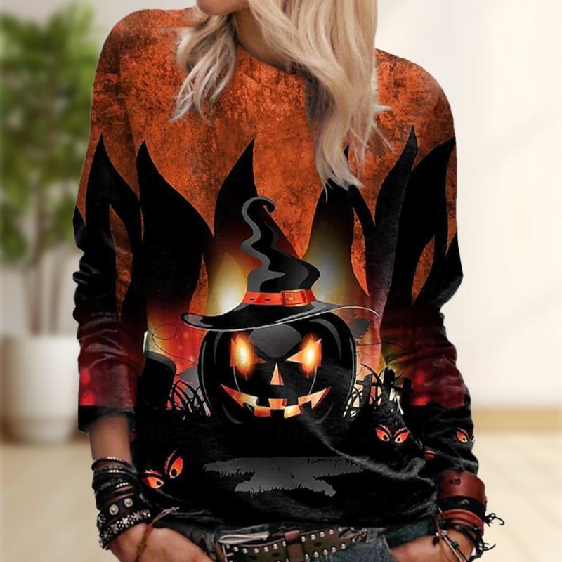 Топы для женщин Волшебный принт тыквы Круглый вырез Длинный рукав Футболка Осень Повседневный Облегающий Пуловер Женский Топ с длинным рукавом 2XL оранжевый
Топы для женщин Волшебный принт тыквы Круглый вырез Длинный рукав Футболка Осень Повседневный Облегающий Пуловер Женский Топ с длинным рукавом 2XL оранжевый