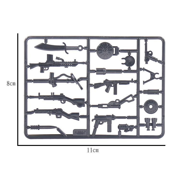 Военный строительный блок Кукла Аксессуары Части оружия Винтовка Пулемет Детали Игрушка Сборка
Военный строительный блок Кукла Аксессуары Части оружия Винтовка Пулемет Детали Игрушка Сборка