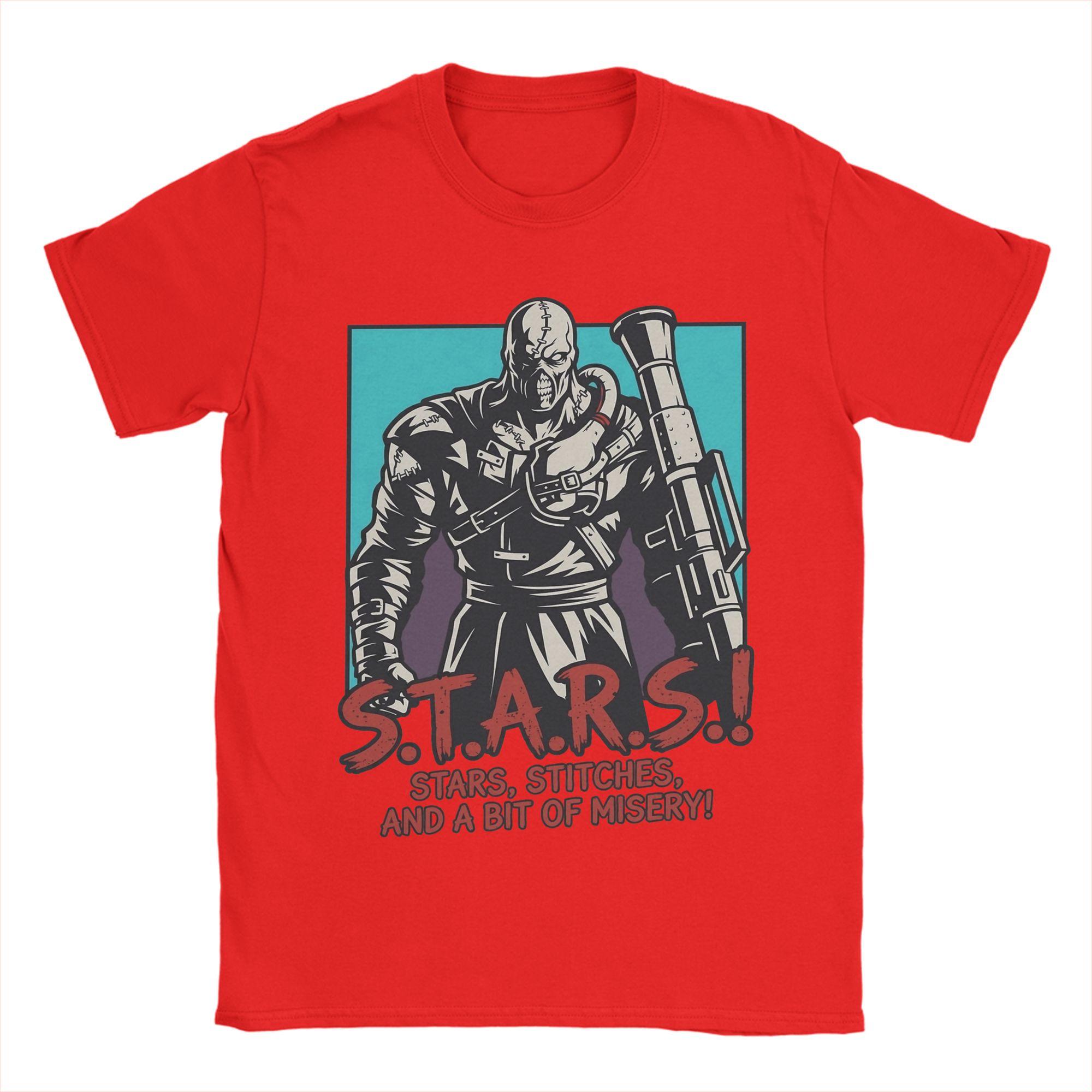 Men Nemesis STARS Residents Evils T Shirts 100 Cotton Clothing Vintage Short Sleeve Crew Neck Tees Gift Idea TShirts S
Men Nemesis STARS Residents Evils T Shirts 100 Cotton Clothing Vintage Short Sleeve Crew Neck Tees Gift Idea TShirts S