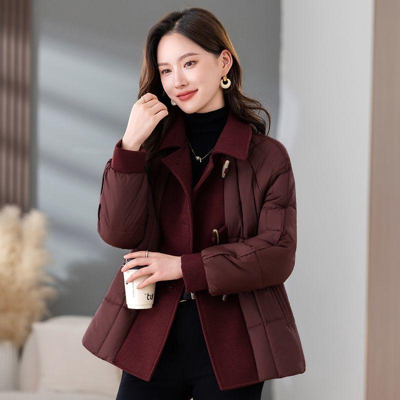 Зимнее хлопковое пальто с подкладкой Женская модная шерстяная куртка свободного кроя Стильная верхняя одежда для женщин среднего возраста M
Зимнее хлопковое пальто с подкладкой Женская модная шерстяная куртка свободного кроя Стильная верхняя одежда для женщин среднего возраста M