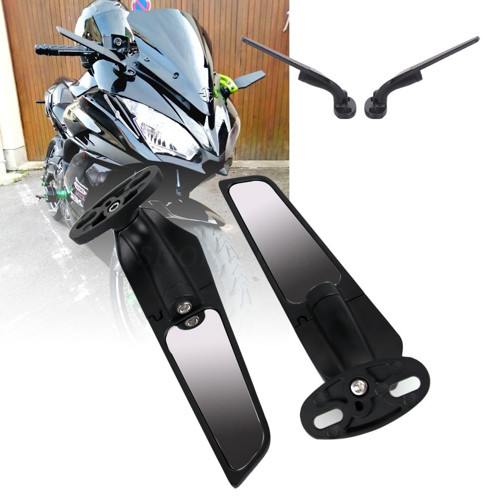 Для KAWASAKI NINJA 300 250 400 650 H2 H4 модифицированный мотоцикл 2 шт. зеркала заднего вида ветрокрыло регулируемое вращающееся боковое S
Для KAWASAKI NINJA 300 250 400 650 H2 H4 модифицированный мотоцикл 2 шт. зеркала заднего вида ветрокрыло регулируемое вращающееся боковое S
