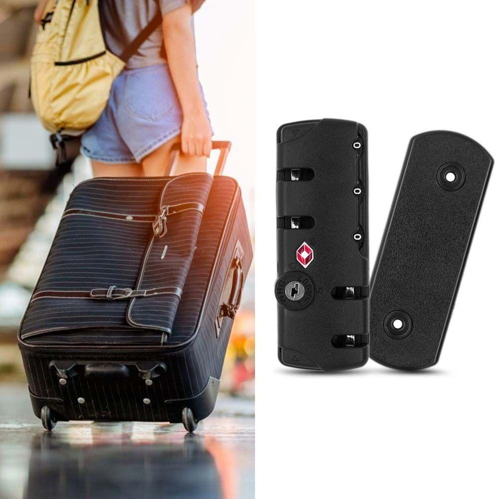 TSA 3-значный кодовый замок, инструмент безопасности, чемодан, кодовый замок, аксессуары для багажа
TSA 3-значный кодовый замок, инструмент безопасности, чемодан, кодовый замок, аксессуары для багажа