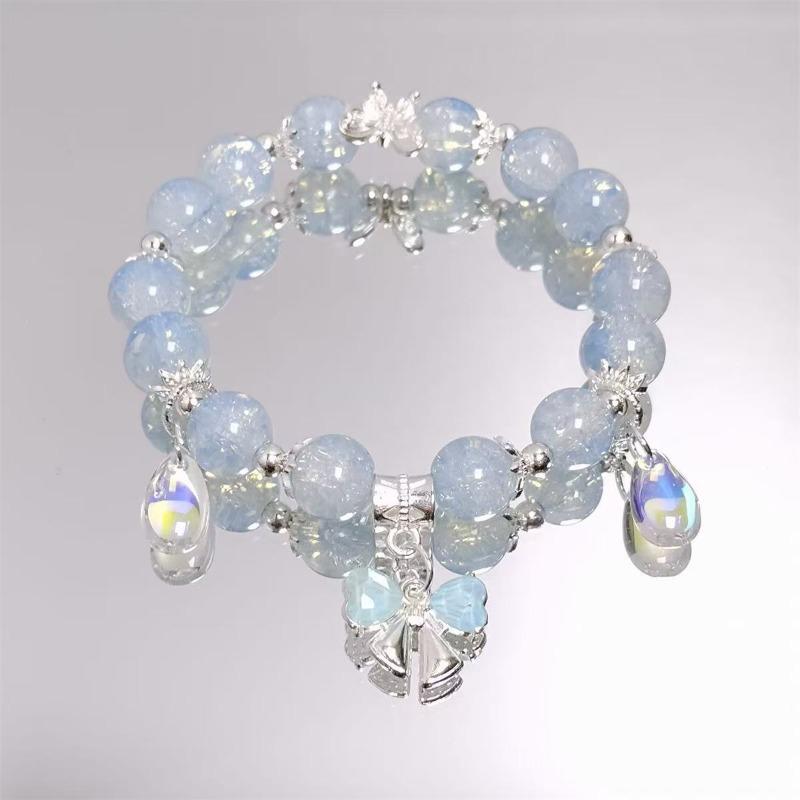 Colorful Crystal Beaded Bracelet - A Sweet and Niche Design That Is Versatile and Extremely Fashionable. A Perfect Hand Accessory. синій
Colorful Crystal Beaded Bracelet - A Sweet and Niche Design That Is Versatile and Extremely Fashionable. A Perfect Hand Accessory. синій