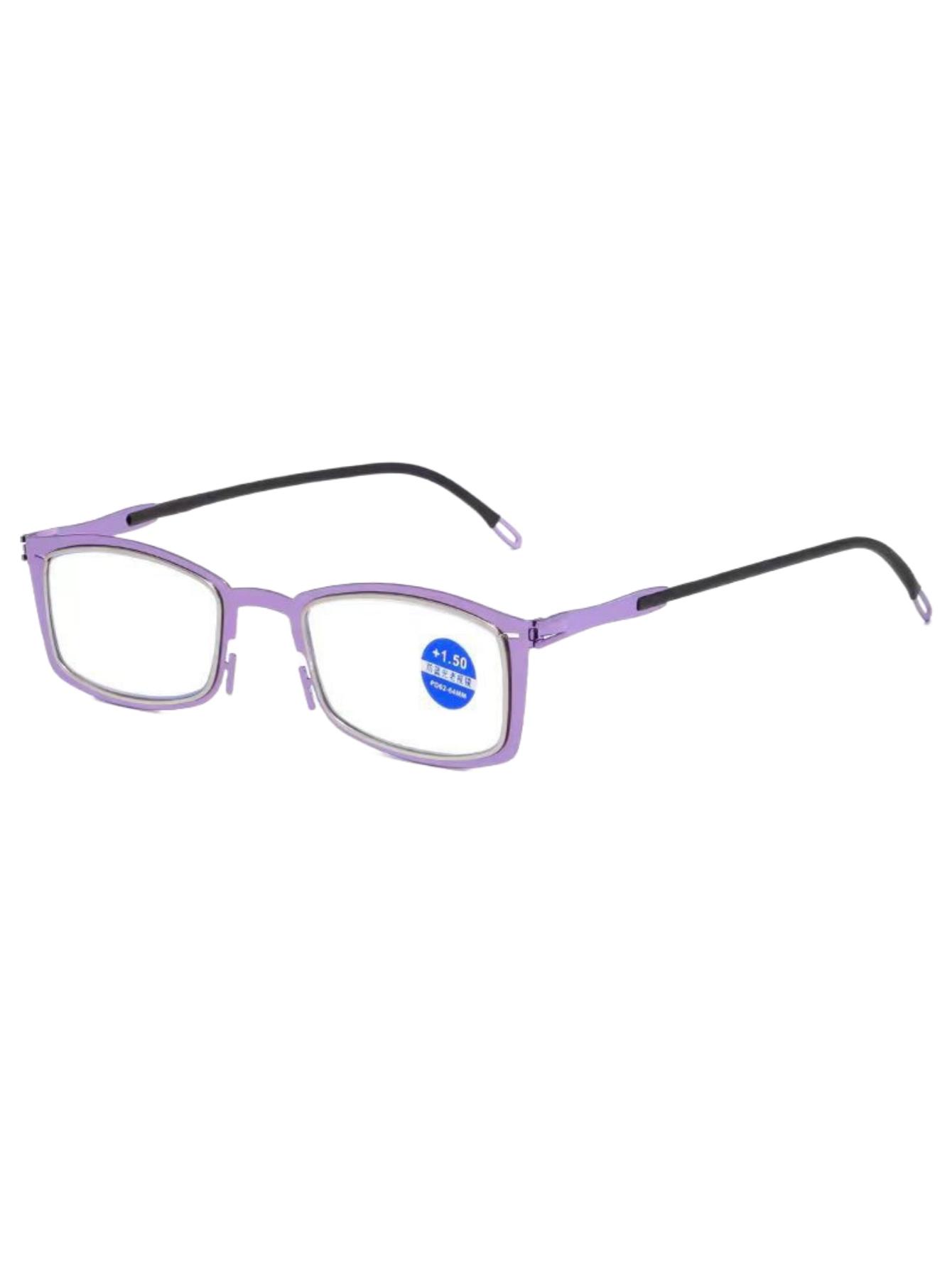 Seiko ultra-thin electroplated reading glasses anti-blue HD can be attached to mobile phone portable reading glasses. +400 фіолетовий
Seiko ultra-thin electroplated reading glasses anti-blue HD can be attached to mobile phone portable reading glasses. +400 фіолетовий