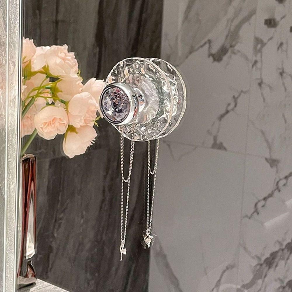 No Punching Crystal Transparent Hook Acrylic Wall Clothes Hanger Jewelry Storage Hook Bedroom
No Punching Crystal Transparent Hook Acrylic Wall Clothes Hanger Jewelry Storage Hook Bedroom