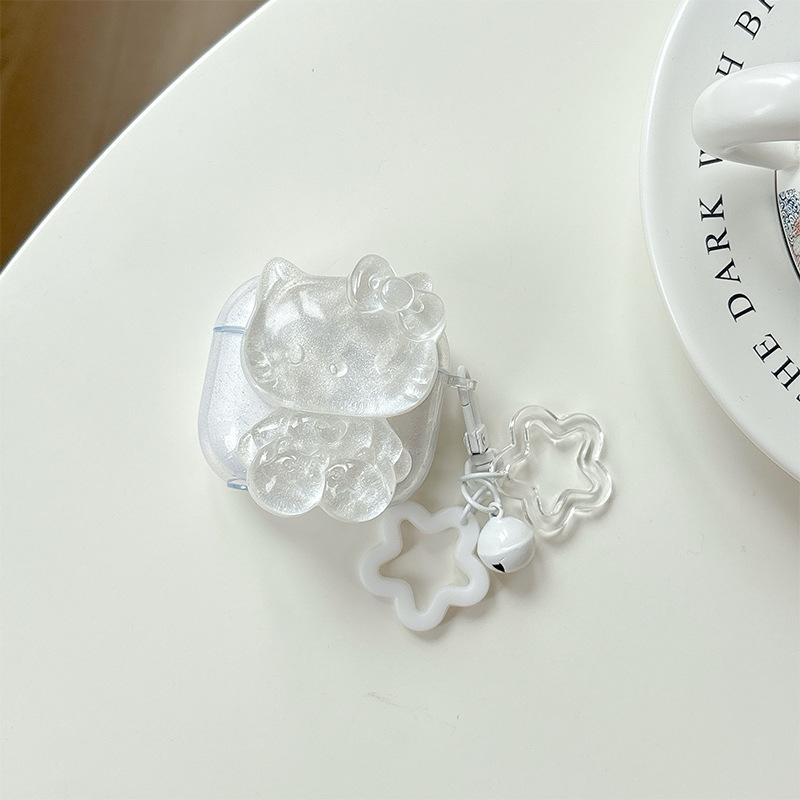 Stereoscopic Cartoon Cat For Airpods 3 Protective Case Pro Bluetooth Headset Protective Case 1/2 Generation Star Pendant Airpods 1/2 generation
Stereoscopic Cartoon Cat For Airpods 3 Protective Case Pro Bluetooth Headset Protective Case 1/2 Generation Star Pendant Airpods 1/2 generation