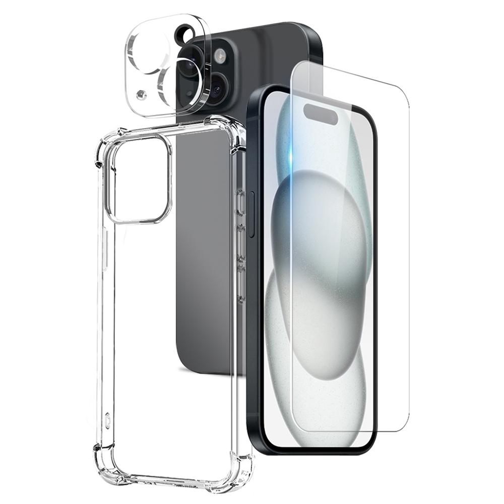 NORTHJO For iPhone 15 Plus Clear Case Shockproof TPU Cover with Tempered Glass and Camera Lens Film As Shown A
NORTHJO For iPhone 15 Plus Clear Case Shockproof TPU Cover with Tempered Glass and Camera Lens Film As Shown A