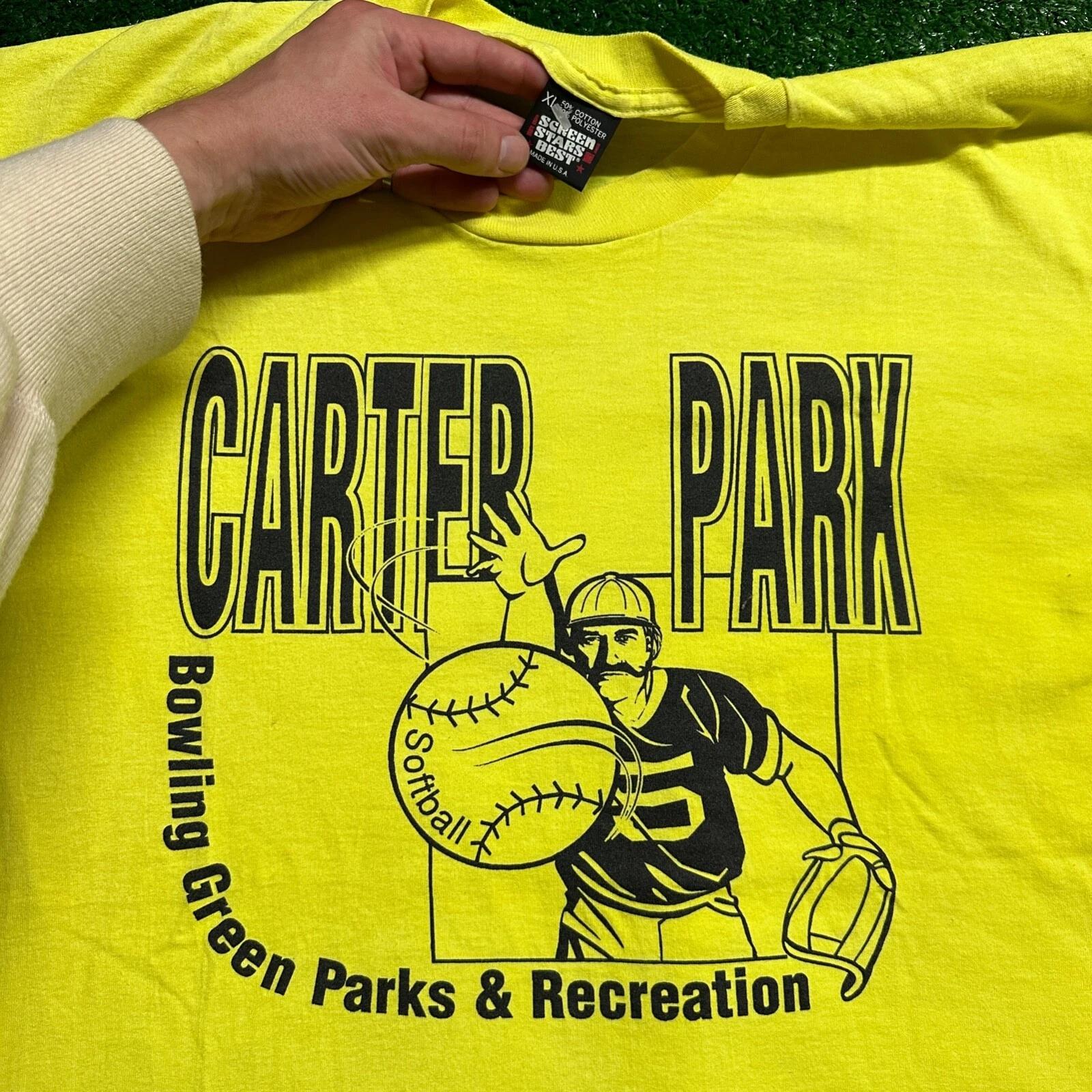 90s Carter Park Illinois Chicago Bowling Softball Vintage T Shirt XL August 2 4 XL
90s Carter Park Illinois Chicago Bowling Softball Vintage T Shirt XL August 2 4 XL