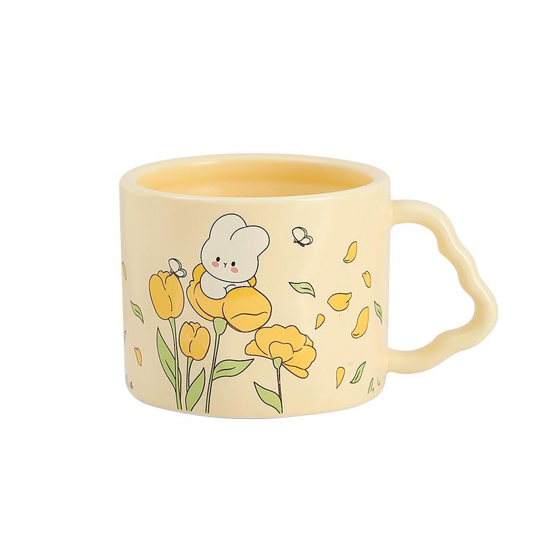 350ml Mug with Lid Spoon Cute Ceramic Creative Office Water Cup Girls Breakfast Couple Coffee Mug 1PCS 350ML
350ml Mug with Lid Spoon Cute Ceramic Creative Office Water Cup Girls Breakfast Couple Coffee Mug 1PCS 350ML