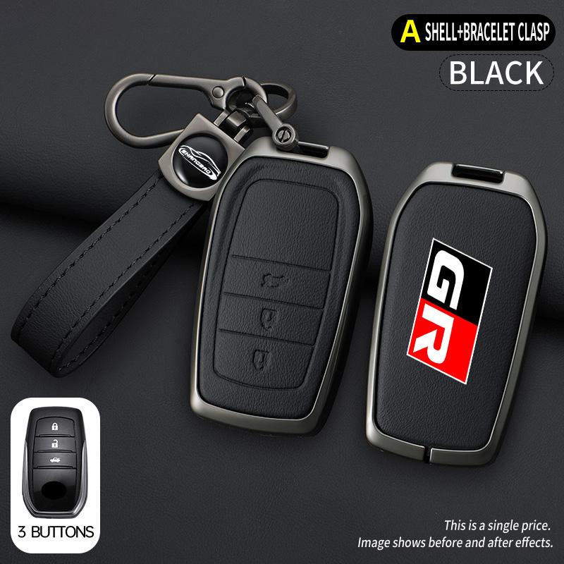 Zinc Alloy Car Key Case Cover Protector Keychain Styling Accessories For Toyota GR Sport C-HR Gazoo RAV4 Racing Mirai Avensis
Zinc Alloy Car Key Case Cover Protector Keychain Styling Accessories For Toyota GR Sport C-HR Gazoo RAV4 Racing Mirai Avensis