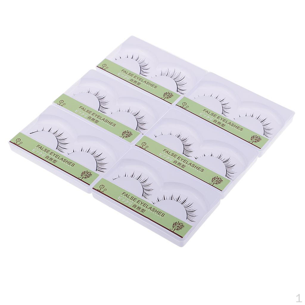 6 Pairs Messy Handmade False Eyelashes
6 Pairs Messy Handmade False Eyelashes