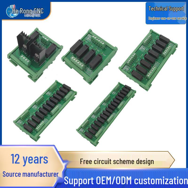 2/4/8/12/16-Channel 24V PLC Relay Module Amplification & Control Board 2-channel
2/4/8/12/16-Channel 24V PLC Relay Module Amplification & Control Board 2-channel