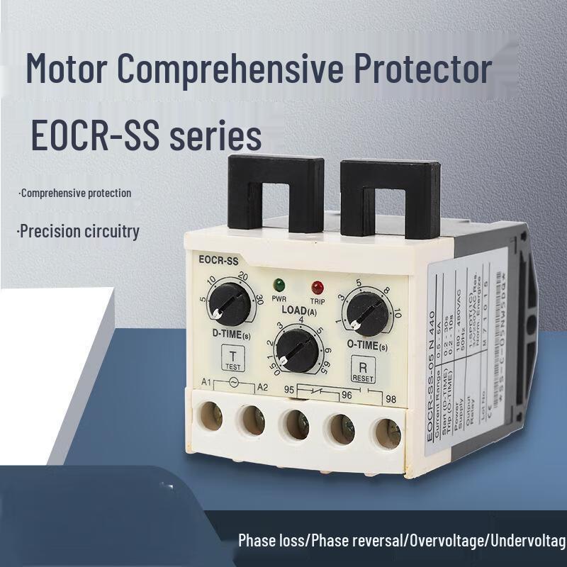 Тепловий реле захисту двигуна EOCR-SS
Тепловий реле захисту двигуна EOCR-SS