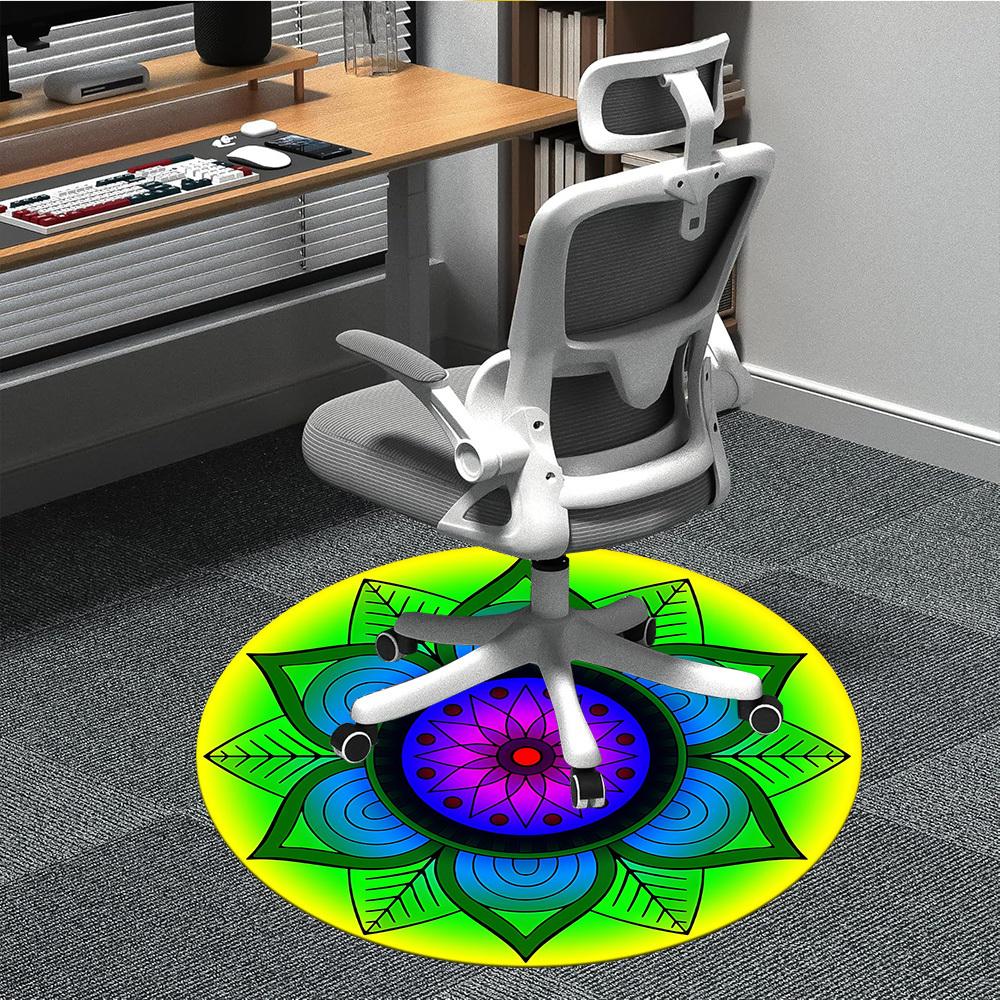 1pc Mandala, Lotus Chair Carpet for Office, Non-slip, Soft and Durable Office Rug, Perfect for Office yy260127117 80cm by 80cm
1pc Mandala, Lotus Chair Carpet for Office, Non-slip, Soft and Durable Office Rug, Perfect for Office yy260127117 80cm by 80cm