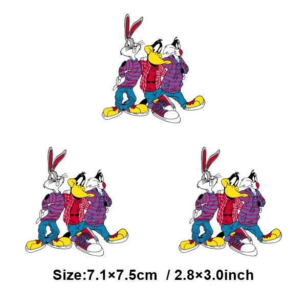 Наклейки с термопечатью «Кролик» Патчи для одежды Сумка Термотрансфер DIY Аппликация Футболка Патчи Термоналейка Полоски
Наклейки с термопечатью «Кролик» Патчи для одежды Сумка Термотрансфер DIY Аппликация Футболка Патчи Термоналейка Полоски
