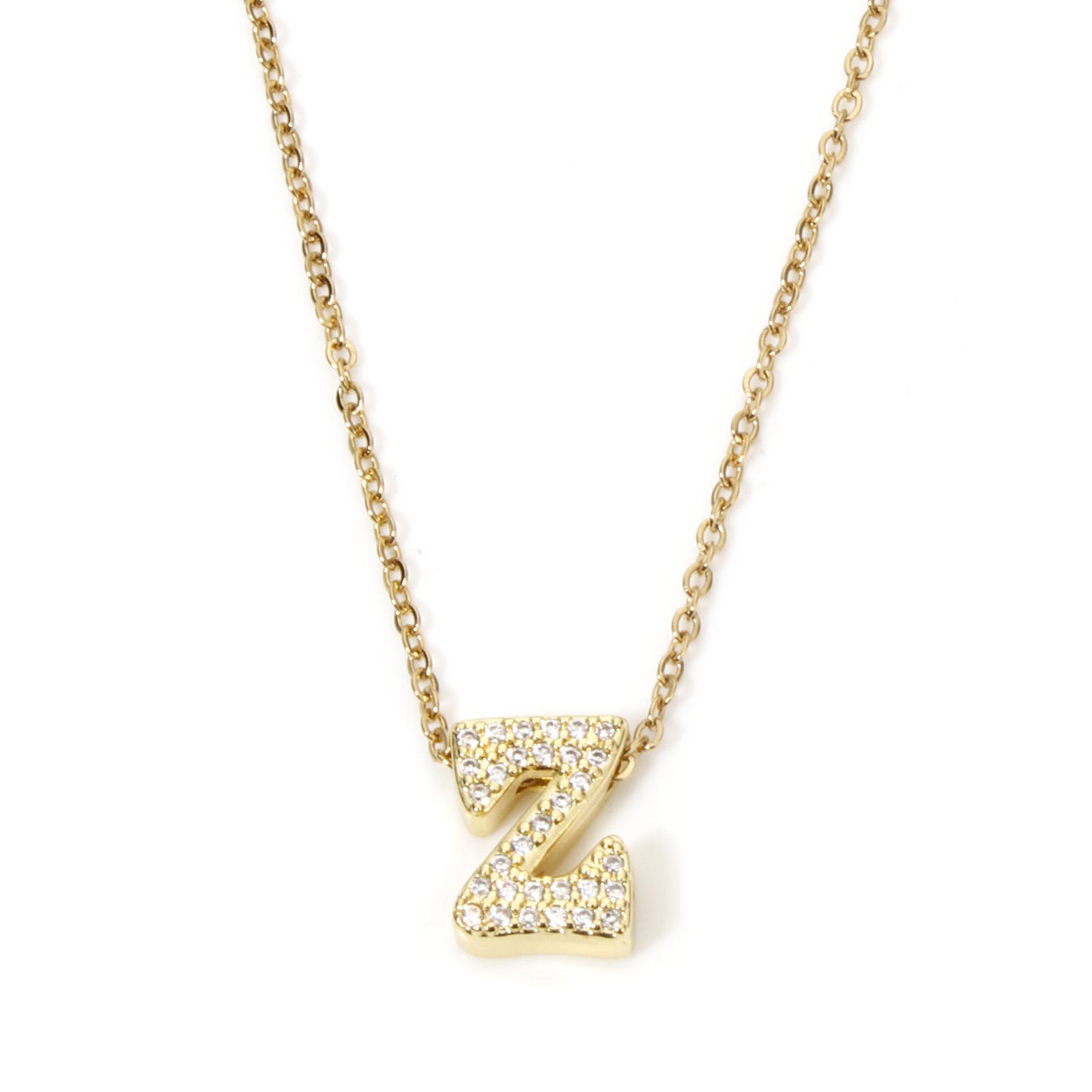 1 Piece Micro Pave Letter A-Z Necklace 18K Gold Plated Link Cable Chain Capital Alphabet Initial For Women Jewelry Gift 45cm
1 Piece Micro Pave Letter A-Z Necklace 18K Gold Plated Link Cable Chain Capital Alphabet Initial For Women Jewelry Gift 45cm