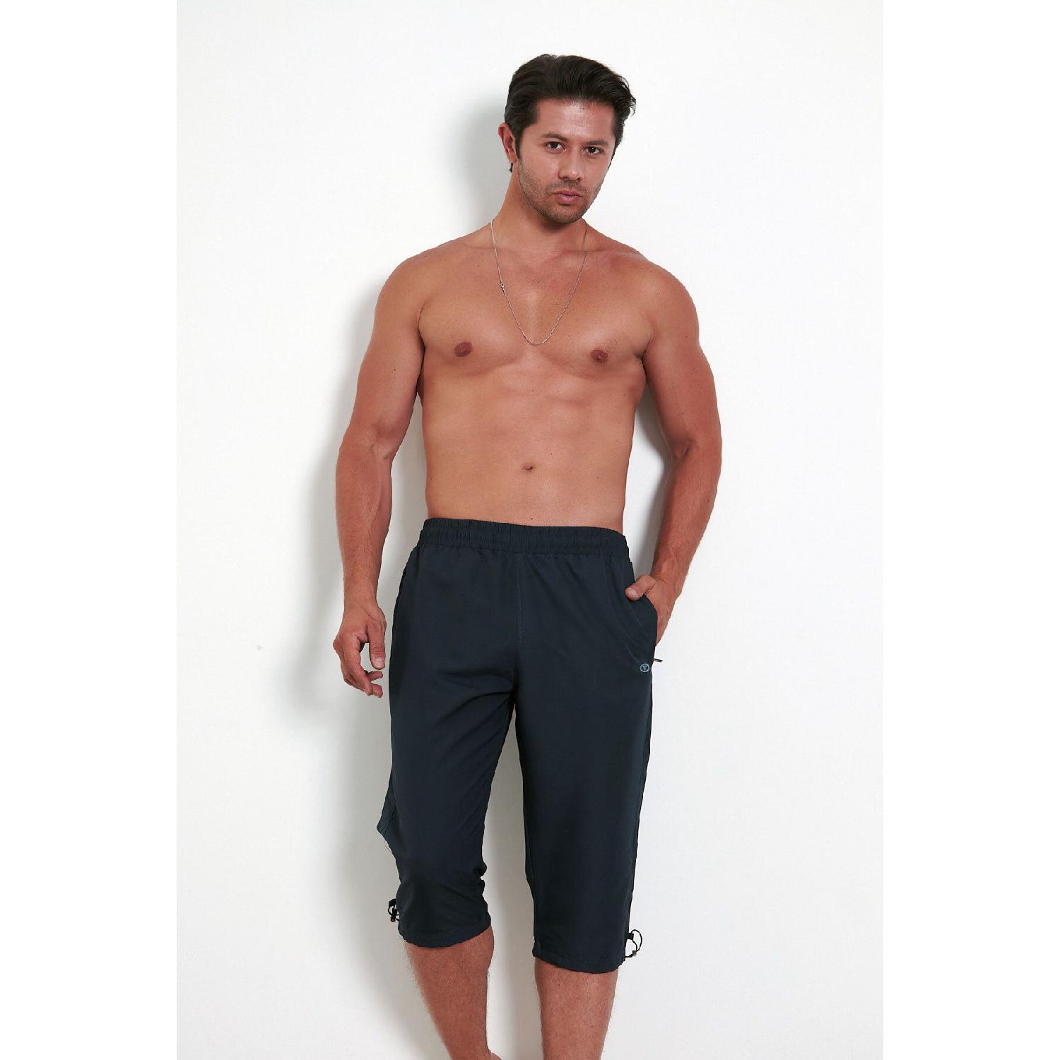 Men s Navy Blue Micropoly Fabric Waist Waist -tire -lined File Lining Quickly Dry Kapri Edy2625l M Темно-синій
Men s Navy Blue Micropoly Fabric Waist Waist -tire -lined File Lining Quickly Dry Kapri Edy2625l M Темно-синій