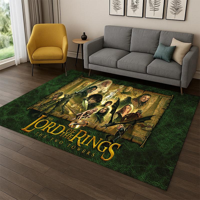 Classic L-Lord of The Rings H-Hobbit Carpet Rug for Bedroom Living Room Sofa Playroom Doormat Home Decor,Kid Area Rug Non-slip 40x60cm
Classic L-Lord of The Rings H-Hobbit Carpet Rug for Bedroom Living Room Sofa Playroom Doormat Home Decor,Kid Area Rug Non-slip 40x60cm