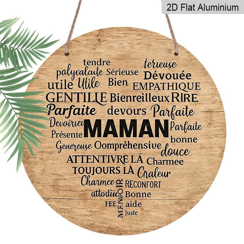 2D Flat, Vintage-style French Aluminum Wall Decoration, Available in Various Sizes. Ideal for Mother s Day, Suitable for Homes, Dining Rooms, Living 20*20cm
2D Flat, Vintage-style French Aluminum Wall Decoration, Available in Various Sizes. Ideal for Mother s Day, Suitable for Homes, Dining Rooms, Living 20*20cm