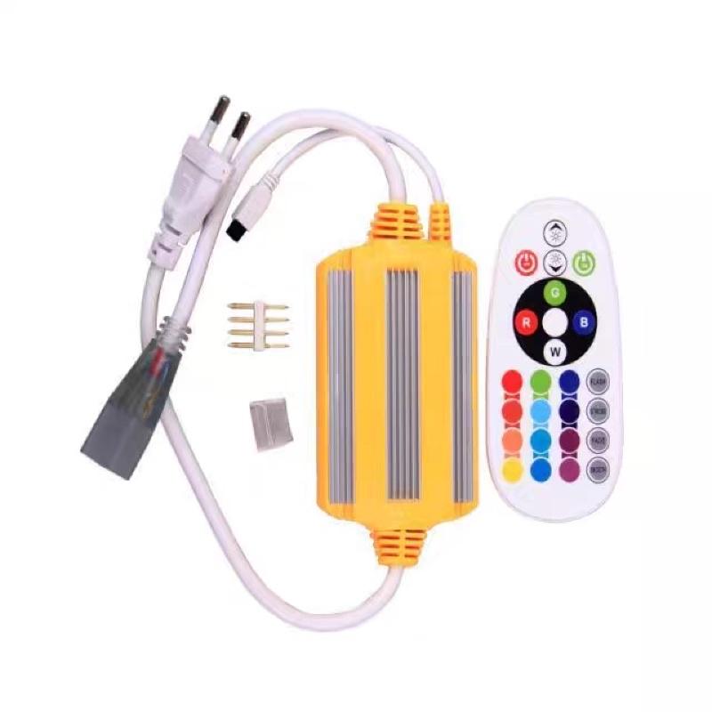 RGB LED Controller EU Plug 220V 16 Color Lights 4PIN 12MM Connector 5050 Remote Control 24Keys RGB Controller Magic Home
RGB LED Controller EU Plug 220V 16 Color Lights 4PIN 12MM Connector 5050 Remote Control 24Keys RGB Controller Magic Home