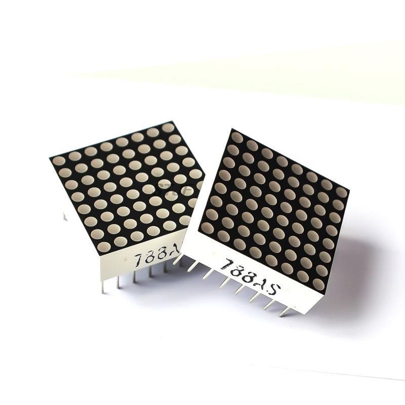 10 шт. 788BS 788AS 8x8 8*8 Мини матричный светодиодный дисплей Красный общий катод Nixie 16 контактов 20 мм x 20 мм 1,9 мм DIY электронный набор
10 шт. 788BS 788AS 8x8 8*8 Мини матричный светодиодный дисплей Красный общий катод Nixie 16 контактов 20 мм x 20 мм 1,9 мм DIY электронный набор