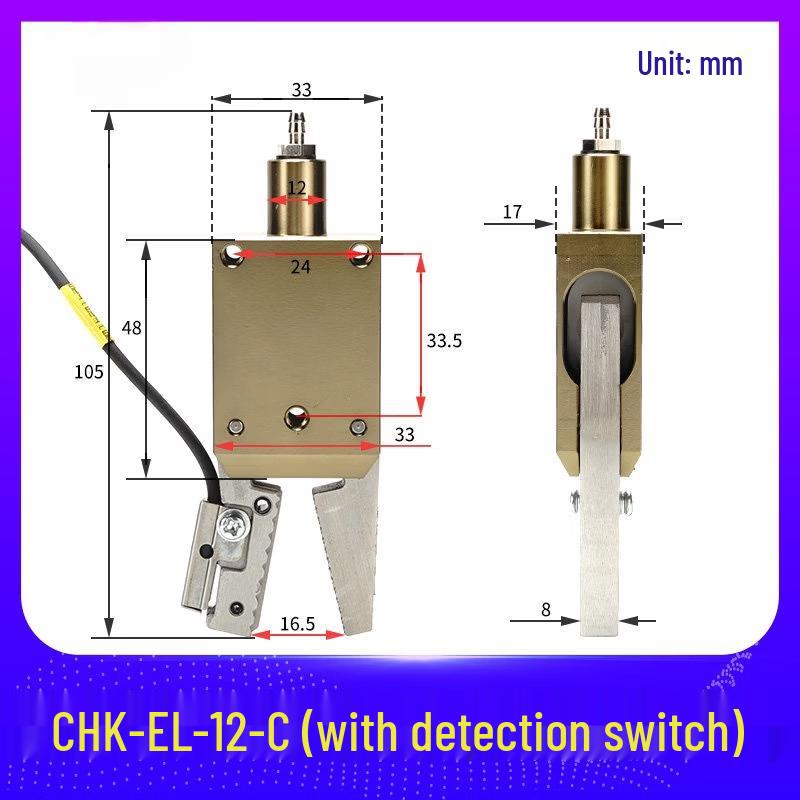 Aokewen M-CHK-EL-12 Mini Pneumatic Clamp
Aokewen M-CHK-EL-12 Mini Pneumatic Clamp