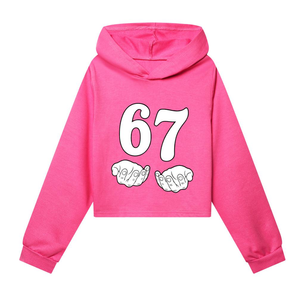 5391 Girls Steal a Brainrot 67 Printed Round Neck Long Sleeves Short Style Hoodies 170cm Яскраво-рожевий
5391 Girls Steal a Brainrot 67 Printed Round Neck Long Sleeves Short Style Hoodies 170cm Яскраво-рожевий
