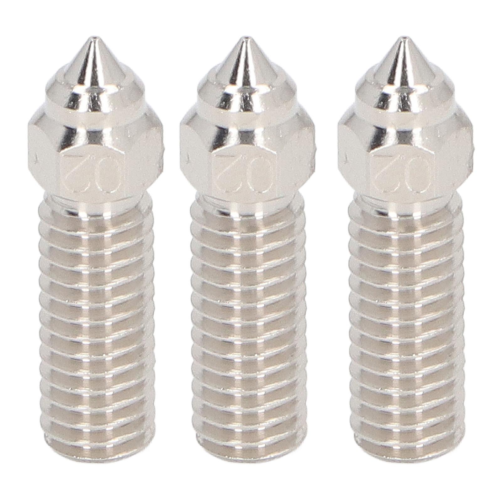 3 шт. Сопло 0,4 мм Резьба M6 Высокая теплопроводность Cr Zr Cu Сопло для 3D-принтера K1
3 шт. Сопло 0,4 мм Резьба M6 Высокая теплопроводность Cr Zr Cu Сопло для 3D-принтера K1