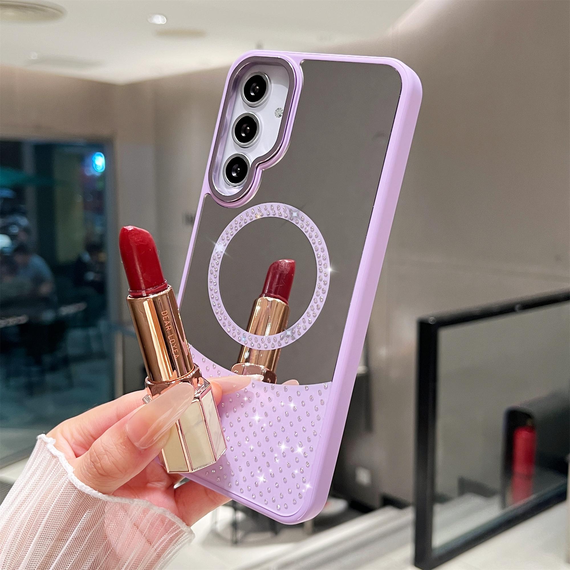 For Samsung Galaxy A55 5G Magnetic Case Mirror Surface TPU+PC Shockproof Phone Cover Black
For Samsung Galaxy A55 5G Magnetic Case Mirror Surface TPU+PC Shockproof Phone Cover Black